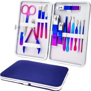 ✨Manicure Set Professional Nail Clippers Kit Pedicure Care Tools✨
